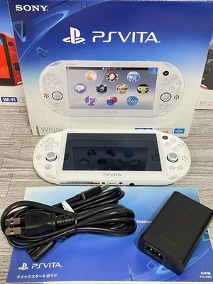 PS Vita Slim LCD PCH-2000 S Rank CIB Excellent Console Charger Box PlayStation - Image 1 of 3