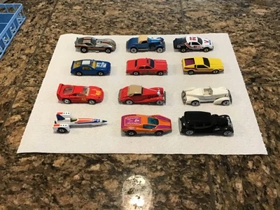 Lote De 12 Coches Mattel Vintage Hot Wheels Blackwalls COMO NUEVO Lote C Foto 1 de 4
