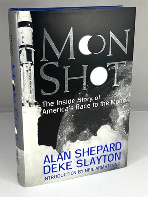 Moon Shot Alan Shepard (SIGNED) & Deke Slayton, intro Neil Armstrong Apollo 1st - Image 1 of 4