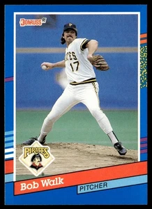 1991 Donruss Bob Walk Pittsburgh Pirates #157 - Picture 1 of 2