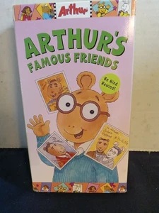 Arthur~ Arthur's Famous Friends VHS Tape~ 2000~ Mister Roger's, Yo-Yo MA, & More - Bild 1 von 3