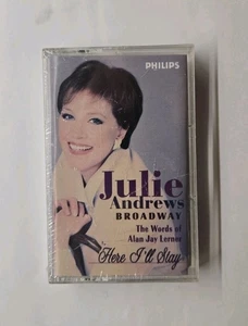 Broadway Here I'll Stay Julie Andrews (Cassette, 1996, Philips) - Picture 1 of 3