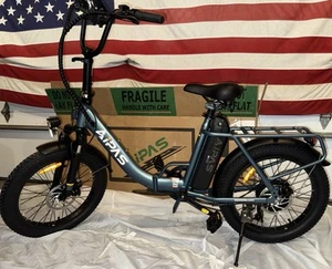 AiPAS-A4 1000W Folding eBike UL2849 Certified 62Mile Range 28 Mph See Pics - Picture 1 of 21