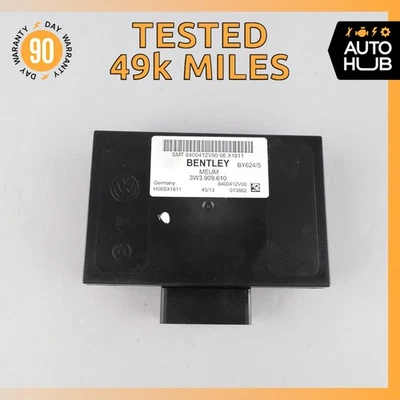 12-14 Bentley Continental GTC GT Trunk Lid Lock Release Control Module OEM 49k - Immagine 1 di 4