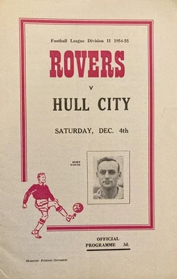 Doncaster Rovers v Hull City Div 2 1954/55 - Image 1 of 2