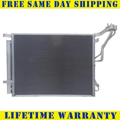 New AC Condenser For 2011-2015 Kia Optima Hyundai Sonata 2.0L - Image 1 of 4