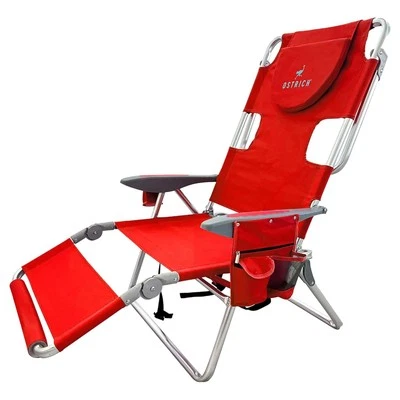 Deltess Ostrich 3 In 1 Portable Chair Cooler Bag & Reclining Lounger(Open Box) - Image 1 of 4
