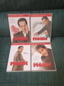 Monk - Season 2 & 3 Various DVDs Tony Shalhoub - Picture 1 of 5