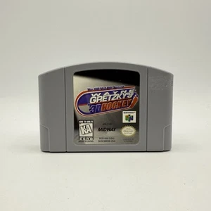 Nintendo N64 Wayne Gretzky’s 3D Hockey getestet & funktionsfähig Midway 1997 Cartridge - Bild 1 von 3