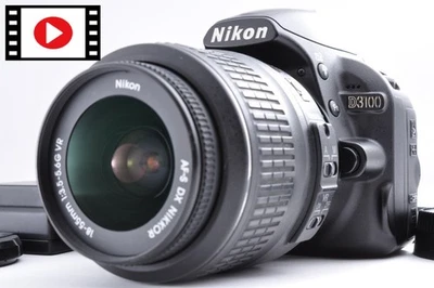 Nikon D3100 Digital SLR Camera AF-S 18-55mm F/3.5-5.6 G VR Near Mint From Japan - Image 1 of 4
