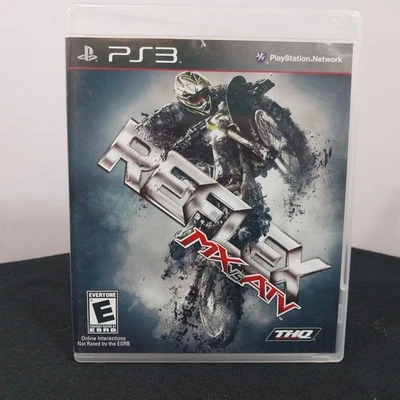 MX vs ATV Reflex PlayStation 3 PS3 2009 Game Disc; CIB Very Good Condition! - Image 1 of 4