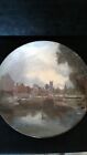 ROYAL DOULTON CONSTABLE COUNTRY DEDHAM LOCK AND MILL LARGE PLATE limited edition