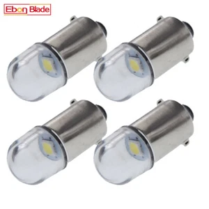 4Pcs 6V 6 Volt BA9S T4W LED LIGHT BULB WHITE PARKER CAR MOTORBIKE GLOBE INTERIOR - Picture 1 of 8