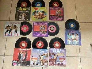 Luv-Singlesammlung9St.mit Cover-Vinyl sehr gut bis gut -/Cover plus-F-D-Belgien - Bild 1 von 1