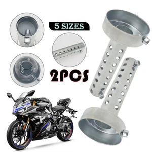 Silenciador universal de lata de escape para motocicleta silenciador asesino DB 42/45/48/60 mm - Imagen 1 de 37