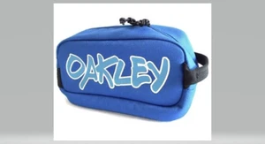 Neu Oakley Reise Kosmetik Bad Tasche Schnorchel blau Graffiti - Bild 1 von 4