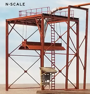 WOOD CHIP LOADER, N-SCALE, KIT, Highly Detailed, Lumber Scene, Low$Ship, N Scale - Picture 1 of 11