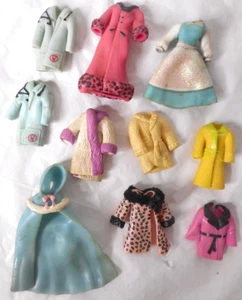 Lote De 10 Abrigos Polly Bolsillo Batas Capa Vestido Varios Colores De Colección Usado LEER - Imagen 1 de 12