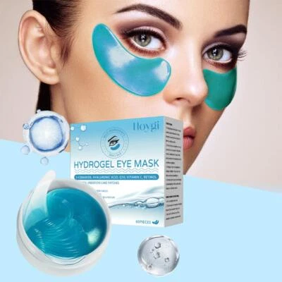 60pcs Under Eye Hydrogel Hyaluronic & Retinol Mask Patches Dark Circle Wrinkles＞ - Image 1 of 4