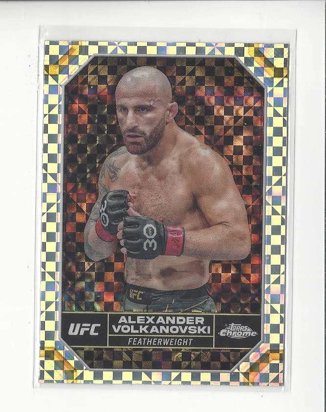2024 Topps Chrome UFC X-Fractor Singles - You Choose - Image 1 of 1