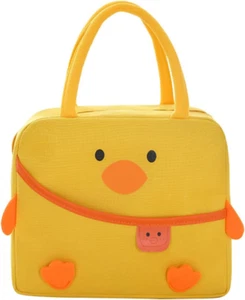 Cute Lunch Box Reusable Duck Lunch Bags for Women Cute Lunchboxes Kawaii Animal - Picture 1 of 12