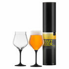 Eisch Craft Beer Kelch 2er Set Craft Beer Experts Black, Kristallglas, 435 ml