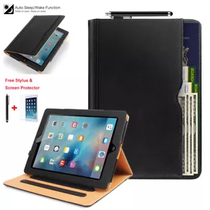 For Apple iPad 2/3rd/4th Case Leather Full Protection Wallet Stand Smart Cover - Picture 1 of 10