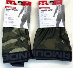 Under Armour UA BoxerJock Boxer Brief 6" Underwear Camo Size 4XL -5XL - Picture 1 of 2