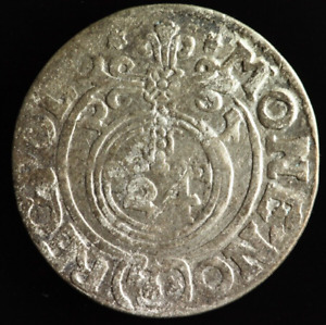 Europian Medieval POLTORAK 1/24 THALER 1621 Sigismund III Silver Coin M1229