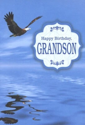 MILL BROOK Happy Birthday Grandson - 06503