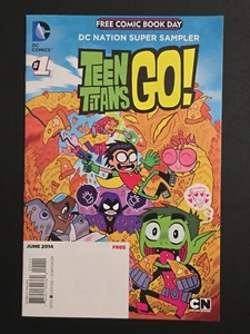 DC Comics Nation Super Samply #1 mayo 2014 Teen Titans Go Free Comic Book Day - Imagen 1 de 1