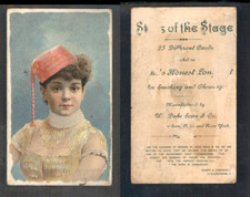 1890 N129 W. DUKE SONS & CO. STARS OF THE STAGE 1ST SERIES             '273