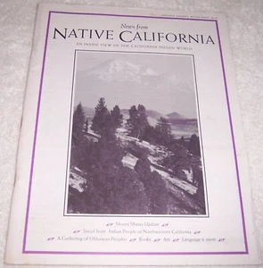 News from Native California Magazine Winter 1994/95 Indian World American - Picture 1 of 1