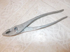 Vintage Toyota-Branded 8" Slip-Joint Pliers Japan #28 (C4) - Picture 1 of 4