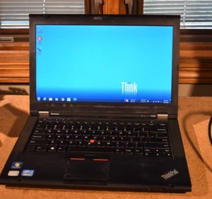 Lenovo ThinkPad T430 Core i5-3210 2.5GHz 8GB RAM 480GB SSD Windows 7 Pro Webcam - Picture 1 of 17