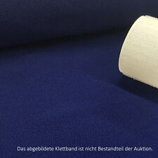 Klettflauschstoff Klettstoff für Polstermöbel, usw Meterware Königsblau 140 cm