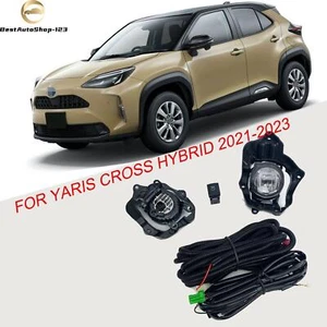 LED Bumper Fog Lights w/Bracket+Wiring For Toyota Yaris Cross Hybrid 2021-2023 - Picture 1 of 13
