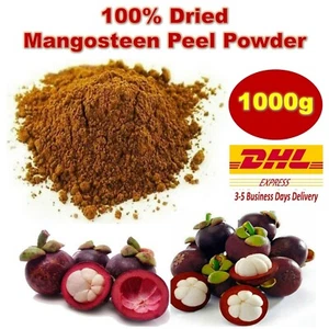 1000G Mangosteen Rind Peel Powder Herbal Thai Organic Tea Great Reduce body Heat - Picture 1 of 12