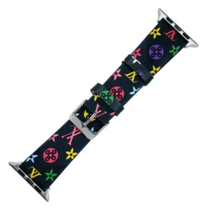 Modna skórzana bransoletka sportowa do Apple Watch Band iWatch 9 8 7 5 4 3 2 1SE 38-49mm - Zdjęcie 1 z 39