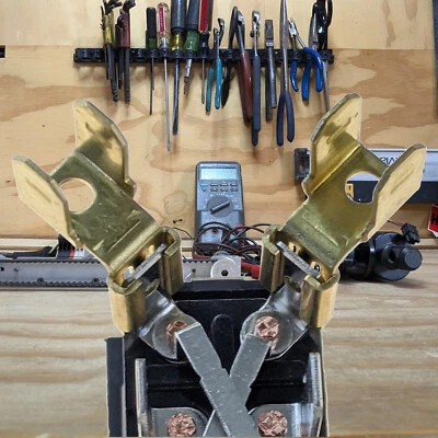 HILLSDALE (10) Chair Adapters Wire Terminal 1/4" .250 2 Male 1 Female Quick Connect 3 way