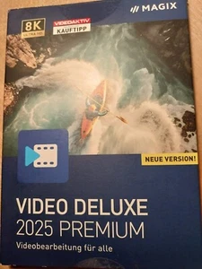 MAGIX VIDEO PREMIUM 2025 8k BOX DVD LEBENSZEIT-VERSION - Bild 1 von 2
