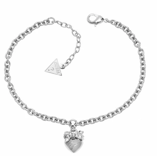 Braccialetto Guess UBB21570-S Donna Silver Guess Misura S Bigiotteria Nuovo - Immagine 1 di 1