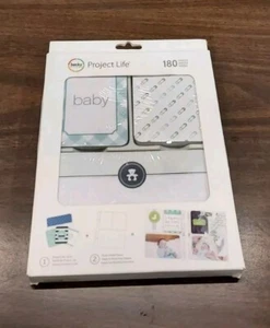 NEW Project Life Becky Higgins Baby Boy Scrapbooking Overlay Kit Embellishments - Picture 1 of 3