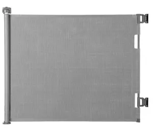Gate GREY Baby Toddler Pet Dog Safety Guard Folding Stair NEW 140cm Retractable - Picture 1 of 8