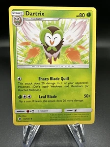 Dartrix - 10/149 Sun & Moon - Pokémon TCG - Picture 1 of 2