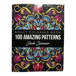 100 Amazing Patterns : An Adult Coloring Book with Fun, Easy, and Relaxing... - Bild 1 von 1