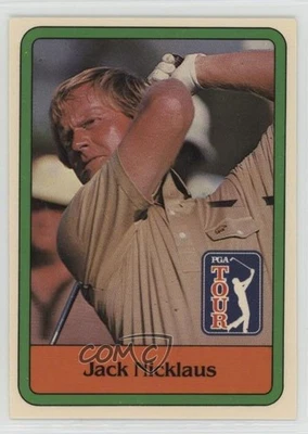 1981 Donruss Golf Stars Jack Nicklaus #13 Rookie RC - Image 1 of 2