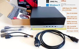 HP EliteDesk 705 G4 SFF (AMD Ryzen PRO 2200G, 32 GB DDR4, W4300 4 GB, 700 GB) - Bild 1 von 17