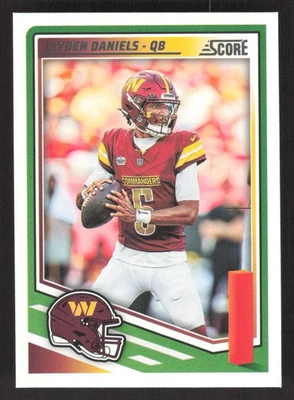 2025 Score #195 Jayden Daniels - Image 1 of 2