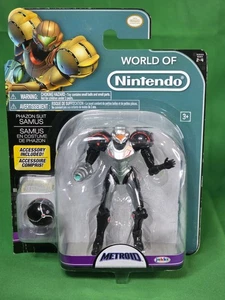 2017 Jakks Pacific 2-4 World Of Nintendo Metroid Phazon Suit Samus mit Morph Ball - Bild 1 von 6